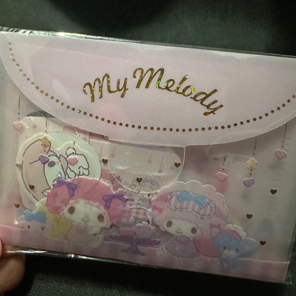 Sanrio My Melody Flake Seal Stickers Pack